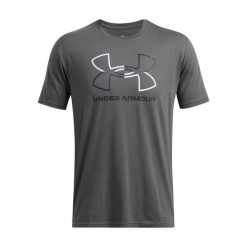 T-shirt Under Armour Foundation. Czarne koszulki sportowe męskie Under Armour, m, bez wzorów, z bawełny, bez ramiączek. Za 179.50 zł.