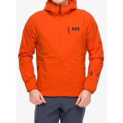 Kurtka ocieplana męska Helly Hansen Odin Stretch Hood Insulated 2.0. Brązowe kurtki męskie Helly Hansen, m, bez wzorów, sportowe, bez kaptura. Za 1,111.00 zł.