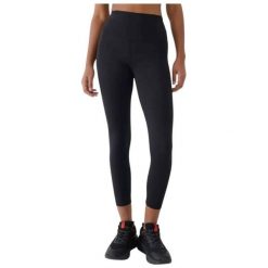 Damskie legginsy 4F FNK F419. Czarne legginsy damskie 4F, bez wzorów, z elastanu. Za 127.00 zł.