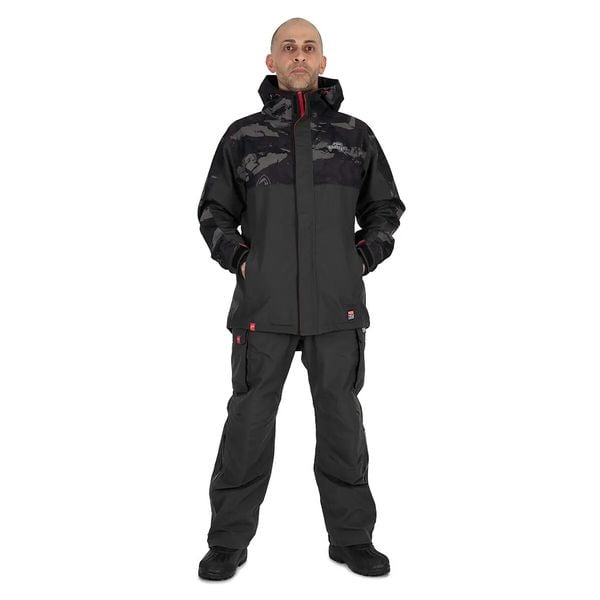 Kurtka Fox Rage Triple Layer. Czarne kurtki męskie FOX RAGE, m, bez wzorów, z materiału, bez kaptura. Za 831.30 zł.