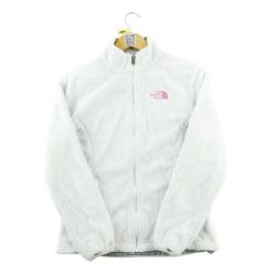 Second life - Kurtka polarowa damska Osito TNF biała The North Face - Stan dobry. Białe kurtki sportowe damskie The North Face, l, bez wzorów, z polaru, bez ramiączek, bez kaptura, trekkingowe. Za 127.76 zł.
