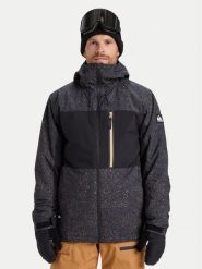 Quiksilver Kurtka snowboardowa Sycamore Printed EQYTJ03514 Czarny. Czarne kurtki sportowe męskie Quiksilver, na zimę, m, bez wzorów, z syntetyku, bez kaptura, narciarskie. Za 489.99 zł.
