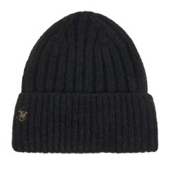 Czapka Beverly Hills Polo Club. Czarne czapki damskie Beverly Hills Polo Club, na zimę, bez wzorów. Za 69.99 zł.