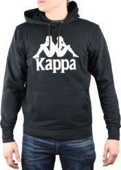 Kappa Bluza męska Taino Hooded czarna r. L (705322-19-4006). Czarne bluzy męskie Kappa, l, bez wzorów, bez kaptura. Za 125.64 zł.