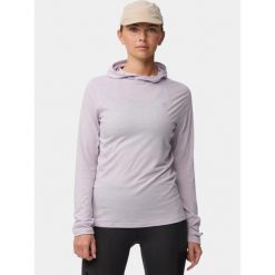 T-shirt Damski Fjallraven Abisko Wool W. Fioletowe bielizna sportowa damska Fjällräven, bez wzorów. Za 558.50 zł.