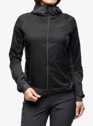Kurtka ocieplana damska Inov-8 Performance Hybrid Jacket. Czarne kurtki sportowe damskie Inov-8, m, bez wzorów, z syntetyku, bez ramiączek, bez kaptura, do biegania, primaloft. Za 885.49 zł.