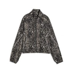Damska luźna bluza dresowa z zamkiem PUMA Sport Animal Printed PUMA. Szare bluzy damskie Puma, na jesień, xs, bez wzorów, z dresówki, klasyczne, bez ramiączek, bez kaptura. Za 279.00 zł.