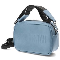 Niebieska Torebka Big Star Damska Listonoszka. Niebieskie listonoszki damskie Big Star Accessories, bez wzorów, ze skóry ekologicznej, bez dodatków. Za 169.00 zł.