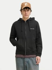 Jack & Jones Bluza Norrebro Emb 12282901 Czarny Regular Fit. Czarne bluzy męskie Jack & Jones, l, bez wzorów, z bawełny, bez ramiączek, bez kaptura. Za 219.99 zł.