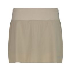 Spódnica mini 2 w 1 damska CMP. Brązowe szorty damskie CMP, bez wzorów, sportowe. Za 244.50 zł.