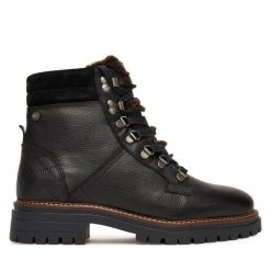 Trapery Barbour. Czarne trapery damskie Barbour, bez zapięcia. Za 869.99 zł.