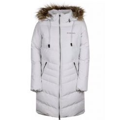 Płaszcz zimowy damski Fundango Puppis Padded. Białe płaszcze damskie FUNDANGO, na zimę, m, bez wzorów, sportowe, bez kołnierzyka, bez kaptura. Za 459.90 zł.