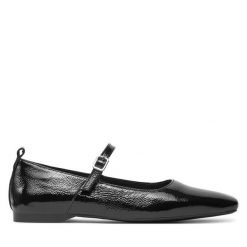 Baleriny Vagabond Shoemakers. Czarne balerinki damskie Vagabond Shoemakers, bez wzorów, bez obcasa, bez zapięcia. Za 269.99 zł.