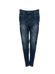 Diesel Jeansy "Fayza" | 00CYQV-069BD | Kobieta | Granatowy. Niebieskie jeansy damskie Diesel, bez wzorów, z bawełny, młodzieżowe. W wyprzedaży za 489.00 zł.