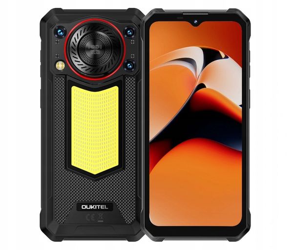 Smartfon Oukitel Smartphone WP53 Pro 6,52" 8/256GB 11000mAh Black. Czarne smartfony Oukitel. Za 1,041.76 zł.