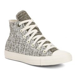 Trampki damskie Converse Chuck Taylor All Star Hi. Żółte obuwie sportowe damskie Converse, bez wzorów, bez zapięcia. Za 219.99 zł.