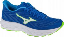 Mizuno Wave Sky 8 J1GC240253 Niebieskie 42. Niebieskie buty sportowe męskie Mizuno, bez wzorów, bez zapięcia, mizuno wave. Za 565.75 zł.