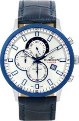 Zegarek Rubicon Zegarek męski RUBICON RNCD71-3 -. Zegarki męskie Rubicon, bez wzorów. Za 369.00 zł.
