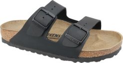Birkenstock Klapki Arizona BF 51791 czarne r. 46. Czarne klapki męskie Birkenstock, bez wzorów, bez zapięcia. Za 326.45 zł.