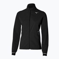 Kurtka do biegania męska Mizuno Premium Warm. Czarne kurtki sportowe męskie Mizuno, m, bez wzorów, z materiału, bez kaptura, do biegania. Za 319.99 zł.