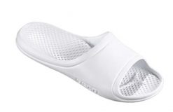 Beco Pure klapki unisex białe. Białe klapki damskie 47 Brand, bez wzorów, z syntetyku, bez obcasa, bez zapięcia. Za 183.99 zł.