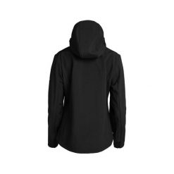 Kurtka damska typu softshell CASTER W z membraną AWPS, termiczna i wiatroszczeln. Czarne kurtki sportowe damskie IZAS, bez wzorów, z softshellu, bez ramiączek, trekkingowe. Za 326.04 zł.