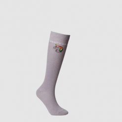 Skarpety jeździeckie Kentucky Licorne (x3). Fioletowe skarpetki damskie KENTUCKY HORSEWEAR, bez wzorów, ze skóry. Za 275.50 zł.