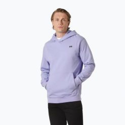 Bluza męska Helly Hansen Core Graphic Sweat Hoodie. Fioletowe bluzy męskie Helly Hansen, l, bez wzorów, bez kaptura. Za 329.99 zł.