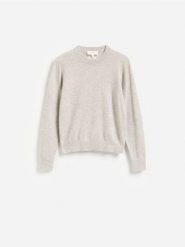 Kaszmirowy sweter - jasnoszary. Szare swetry nierozpinane damskie Reserved, l, bez wzorów, z kaszmiru, bez kołnierzyka, bez ramiączek. Za 499.99 zł.
