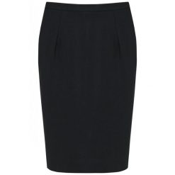 Damska prosta spódnica Kariban Premium. Czarne spódnice damskie KARIBAN, na co dzień, bez wzorów, eleganckie, proste. W wyprzedaży za 269.50 zł.