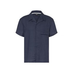 Koszula plażowa BOSS Vida_Shirt BLU (50540154-413). Niebieskie koszule męskie Boss, m, bez wzorów, casualowe, bez kołnierzyka, bez ramiączek. Za 379.00 zł.
