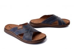INBLU VE-09 004 granatowy, klapki męskie. Niebieskie klapki męskie Inblu, bez wzorów, bez zapięcia. Za 119.90 zł.