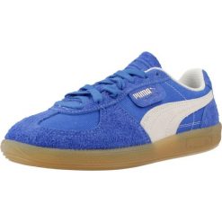 Tenisówki Puma Model Palermo Vintage Kolor Niebieski. Niebieskie trampki i tenisówki damskie Puma, bez wzorów, z gumy, bez zapięcia. Za 397.95 zł.