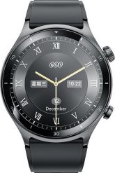 Smartwatch QCY GT3 S7 AMOLED 1.43" 3ATM (czarny). Czarne zegarki smartwatch QCY, bez wzorów. Za 154.64 zł.