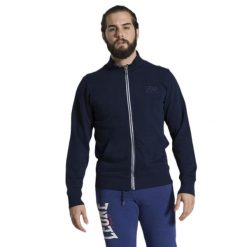 Męska bluza Leone 1947 Apparel. Niebieskie bluzy męskie LEONE 1947 APPAREL, l, bez wzorów, z tkaniny, sportowe, bez ramiączek, bez kaptura. Za 159.14 zł.
