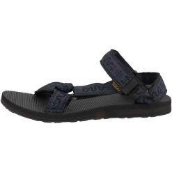 Buty do chodzenia męskie Teva Original Universal. Czarne buty zimowe męskie Teva, bez wzorów, z gumy, bez obcasa, bez zapięcia. W wyprzedaży za 242.45 zł.