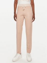 Liu Jo Sport Spodnie dresowe TF4104 MS49I Różowy Regular Fit. Czerwone spodnie dresowe damskie Liu Jo Sport, bez wzorów, z dresówki, sportowe. Za 329.99 zł.