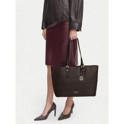 Torebka Nine West. Brązowe shopperki damskie Nine West, bez wzorów, bez dodatków. Za 449.99 zł.