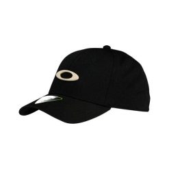 Czapka z daszkiem Oakley TINCAN FOS911545-04N. Czarne czapki damskie Oakley, na lato, bez wzorów, z elastanu, eleganckie. Za 112.58 zł.