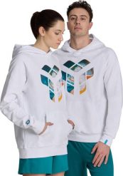 Arena Bluza sportowa z kapturem ocieplana kangurka Arena Planet Water R.XS. Bluzy sportowe męskie ARENA, m, bez wzorów, z kapturem. Za 259.99 zł.