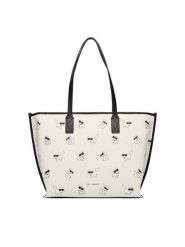 KARL LAGERFELD Torebka B3W30349 Biały. Białe shopperki damskie KARL LAGERFELD, bez wzorów, ze skóry, bez dodatków. Za 1,099.00 zł.