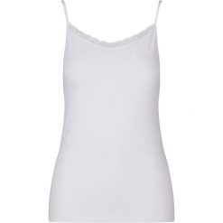 Damski bawełniany top Urban Classics Basic Lace (x2). Białe topy damskie Urban Classics, bez wzorów, z bawełny, eleganckie, bez kołnierzyka, bez ramiączek. Za 102.50 zł.