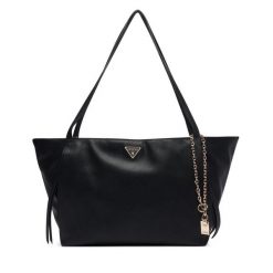 Torebka Guess. Czarne shopperki damskie Guess, z aplikacjami, bez dodatków. Za 634.99 zł.