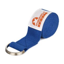 Pasek do jogi Majestic Sport YOGA niebieski. Niebieskie paski damskie MAJESTIC SPORT, sportowe. Za 24.99 zł.