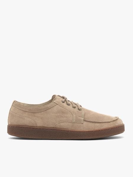Beżowe męskie półbuty barefoot. Brązowe półbuty męskie Brawo sp. z o.o., bez wzorów, ze skóry, bez obcasa, bez zapięcia. Za 449.99 zł.