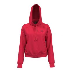Bluza damska Under Armour Pro Fleece Hoodie. Zielone bluzy damskie Under Armour, xl, bez wzorów, sportowe, bez ramiączek, bez kaptura. Za 209.99 zł.