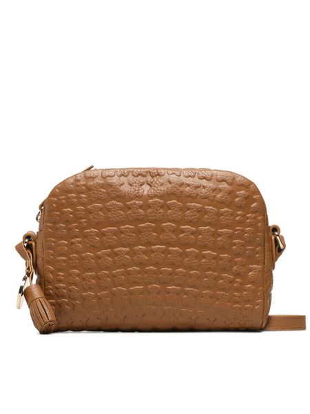 TOUS Torebka Bandolera Sherton 2000839143 Brązowy. Brązowe listonoszki damskie tous, bez wzorów, ze skóry, bez dodatków. Za 799.99 zł.