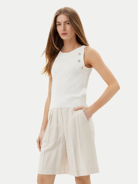 Artigli Sweter ACMA001879 Écru Regular Fit. Swetry nierozpinane damskie Artigli, s, bez wzorów, z wiskozy, bez kołnierzyka, bez ramiączek. Za 129.99 zł.