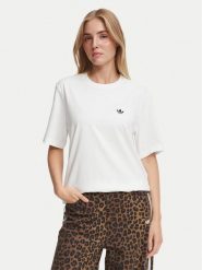 Adidas T-Shirt Essentials Loose KQ6722 Biały Regular Fit. Białe t-shirty damskie Adidas, l, bez wzorów, z bawełny, bez kołnierzyka, bez ramiączek. Za 109.99 zł.