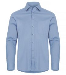 Clique Stretch Shirt L/S – koszula stretch z długim rękawem, regular fit –. Niebieskie koszule męskie CLIQUE, l, bez wzorów, z bawełny, bez kołnierzyka, bez ramiączek. Za 188.98 zł.